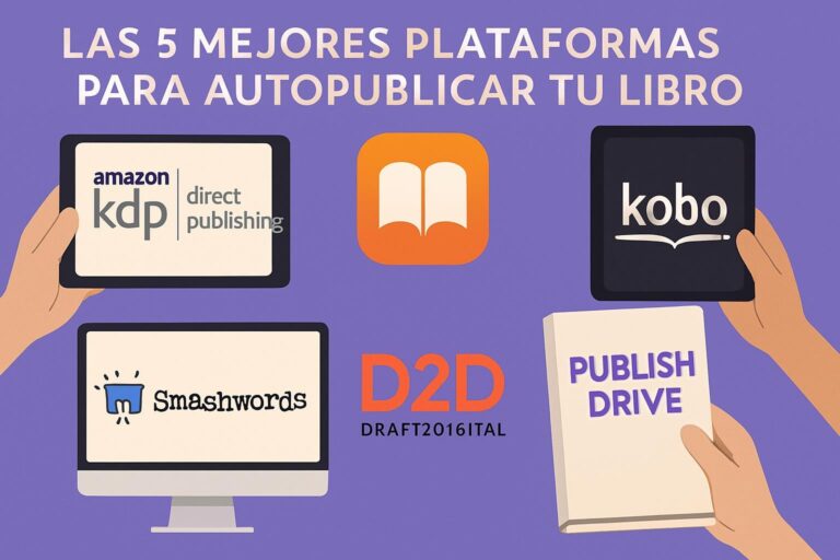 Las 5 Mejores Plataformas para Autopublicar tu Libro: Guía Completa y Comparativa