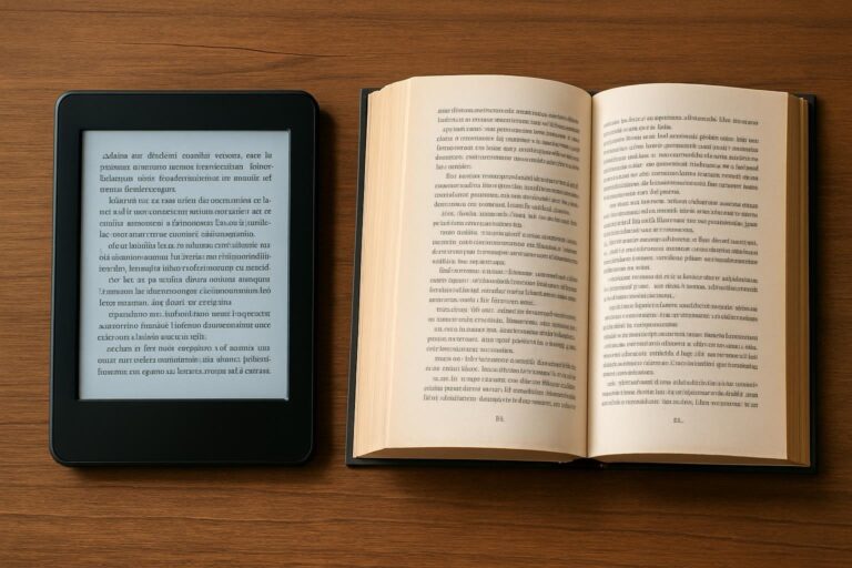 Kindle vs Papel: La Batalla Definitiva Que Divide a Los Lectores