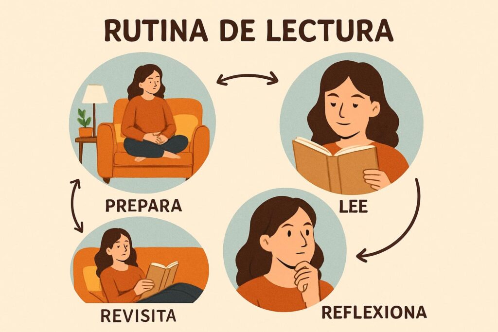 Cómo Crear una Rutina de Lectura Sostenible (Incluso con una Agenda Caótica)